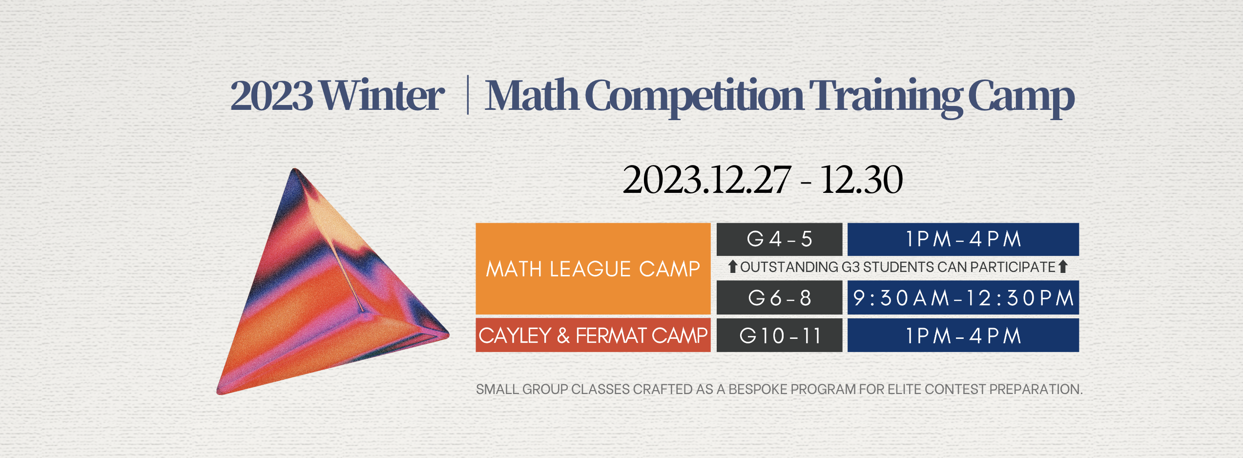 Winter camp 2023